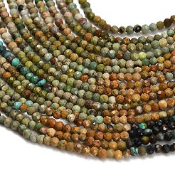 Chapelets de perles en turquoise de HuBei naturelle&nbsp;GG-CBA4399-A01-01