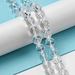 Natürlichem Quarz-Kristall-Perlen Stränge&nbsp;G-C079-B06-02