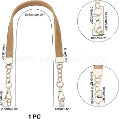 Cinghie della borsa in pelle pu&nbsp;FIND-WH0071-12C