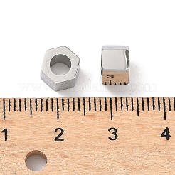 Perline in acciaio inossidabile chirurgico 316 in stile europeo&nbsp;STAS-L307-16P