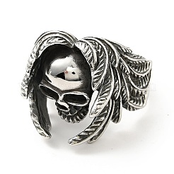 Anillo de acero inoxidable 316&nbsp;RJEW-C030-06F-AS