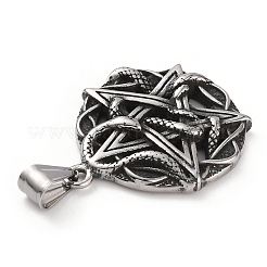 Ciondoli in acciaio inox 304&nbsp;STAS-A083-18AS