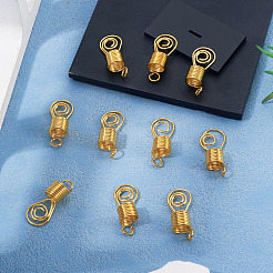 10 Stück Dreadlock-Perlen aus Legierung.&nbsp;FIND-TA0008-53B
