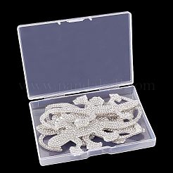 Selbstklebender glitzernder Strassaufkleber&nbsp;DIY-FG0001-34