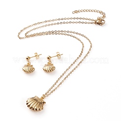 Ensembles de bijoux en acier inoxydable 304&nbsp;SJEW-Z001-21