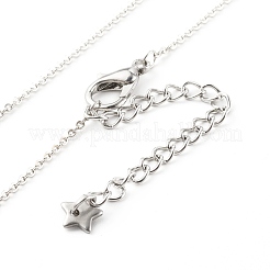 Colliers pendentif coeur pierres précieuses&nbsp;NJEW-JN03493