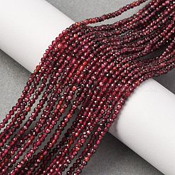 Natürlicher Granat Perlen Stränge&nbsp;LS-G-RM241221-A18