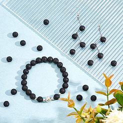 Natürliche Lavasteinperlen&nbsp;G-NB0001-02