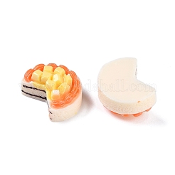 Cabochon decodensati in resina opaca imitazione cibo&nbsp;CRES-I032-02B