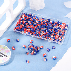 300pcs 3 Arten handgemachte Polymer-Ton-Perlen&nbsp;CLAY-TA0001-69