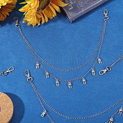 4 Stück Messingkettengürtel&nbsp;HJEW-CA00099