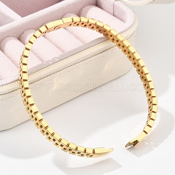 304 Edelstahl-Uhrenarmband-Armreifen für Damen&nbsp;BJEW-Z092-03G