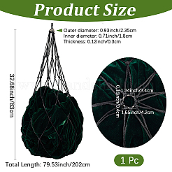 1 sac portable en filet de paille de cheval en polyéthylène&nbsp;ABAG-GF0001-42