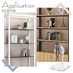 Displayhalter für zusammengebaute Actionfiguren aus Kunststoff&nbsp;ODIS-WH0038-10