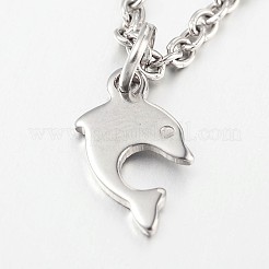Bracelets de cheville avec pendentif en acier inoxydable de forme mixte résistant au ternissement&nbsp;AJEW-AN00104