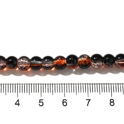 Chapelets de perles en verre craquelé&nbsp;CCG-C002-6mm-02