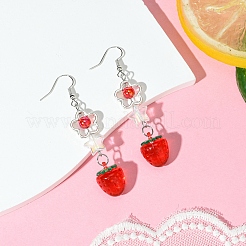 Eisen baumeln Ohrringe&nbsp;EJEW-FS00023