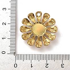 Gefärbte natürliche Lapislazuli-Blumenanhänger&nbsp;STAS-R009-05G-02