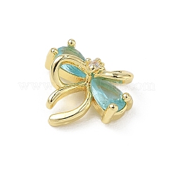 Ottone micro spianare fascino zirconi&nbsp;KK-A300-01G-05