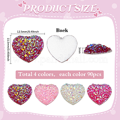 Cabochon in resina 360 pz 4 colori&nbsp;FIND-PH0029-35