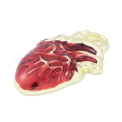 Crémaillère placage pendentifs en émail d'alliage&nbsp;PALLOY-F018-31G-01