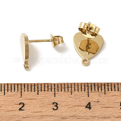 Accesorios para pendientes de acero inoxidable 304 con revestimiento iónico (IP)&nbsp;STAS-I206-33G