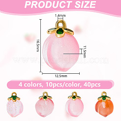 30pcs 3 Farben Glasanhänger&nbsp;GLAA-OC0001-47