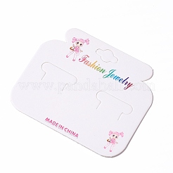 Schmuckkarten aus Papier für Haarspangen&nbsp;CDIS-F005-08