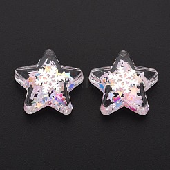 Durchscheinende Acryl-Cabochons&nbsp;X-TACR-N006-45