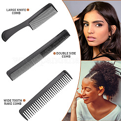 Set di 10 pettine per capelli in plastica e 10 fermagli a coccodrillo per parrucchiere&nbsp;DIY-TA0015-58