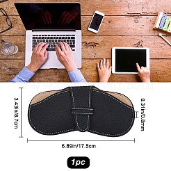 1 funda para gafas de piel sintética.&nbsp;AJEW-DJ0001-01A