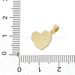 Messing Emaille-Anhänger&nbsp;KK-U068-01G-01