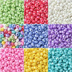 Perles acryliques opaques&nbsp;MACR-YW0003-55H