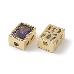 Laiton avec perles en zircone&nbsp;KK-G491-35G-01