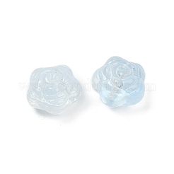 Perles en verre transparentes&nbsp;LS-DGLA-E004-04F
