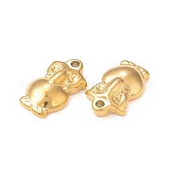 Colgante de acero inoxidable 304 con engastes de rhinestone&nbsp;STAS-A075-23G