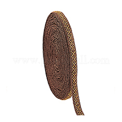 Rubans losanges tressés en polyester de 12 m&nbsp;SRIB-WH0011-267A