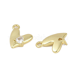 Gestell Messing MICRO PAVE Zirkonia Reize&nbsp;KK-C082-08G