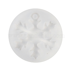 Weihnachtsschneeflocken-DIY-Silikonanhängerformen&nbsp;DIY-A054-01A