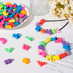 300 g 2 styles de perles en plastique&nbsp;FIND-SP0002-62