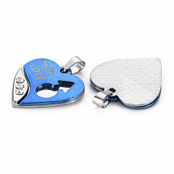 Aluminium Anhänger & Charms&nbsp;PALLOY-S143-27C