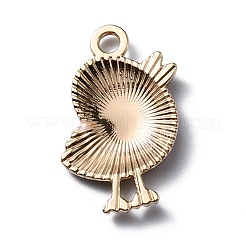 Pendentifs d'émail en alliage&nbsp;ENAM-WH0065-22KCG-03