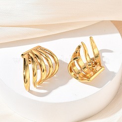 Boucles d'oreilles à clous en acier inoxydable 304 en forme de griffe pour femmes&nbsp;EJEW-K333-06G