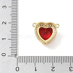 Pendenti in ottone con zirconi cubici&nbsp;KK-CBA74BF-01G-01