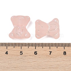 Smerigliato perline acriliche trasparenti&nbsp;OACR-P029-20B-02