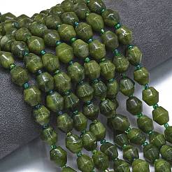 Natürliche chinesische Jade Perlen Stränge&nbsp;G-K389-D01-01