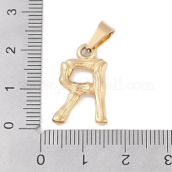 Pendentifs en acier inoxydable 304&nbsp;LS-STAS-F235-01G-R