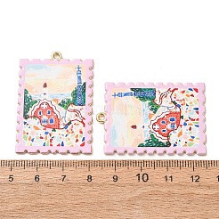 Pendentifs en alliage imprimés&nbsp;AL-CBA7256-15G-02