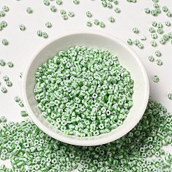 6/0 undurchsichtige Farben sickern aus Glasperlen&nbsp;SEED-F003-04A-06