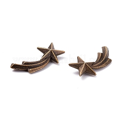 Zink-Legierung Cabochons&nbsp;PALLOY-WH0036-23AB